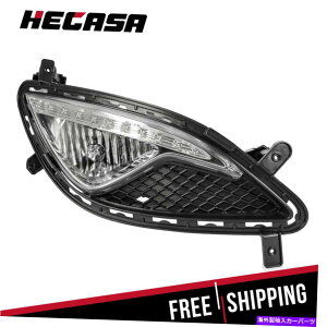 N[Jo[ LED DRLtHOCgvJo[RHAZuZbgHyundai 2013-2017 Genesis Coupe LED DRL Fog Light Lamp Cover RH Assembly Set For HYUNDAI 2013-2017 Genesis Coupe