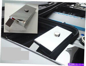 N[Jo[ Corvette C5 1997-2004XeX3PCq[Y{bNXJo[GWNiɓK Fits Corvette C5 1997-2004 Stainless 3 Pc FUSE BOX COVER engine chrome parts