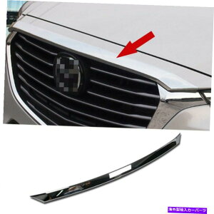 N[Jo[ }c_CX-3 CX3 2016-2021tgt[hK[hJo[gNABSɓKĂ܂ Fit For Mazda CX-3 CX3 2016-2021 Front Hood Guard Cover Trim Chrome ABS
