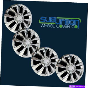 N[Jo[ 2015-2017g^JX^C6505-C 16 "NnuLbvzC[Jo[VZbg/4 2015-2017 Toyota Camry Style # 6505-C 16" Chrome Hubcaps Wheel Covers NEW SET/4