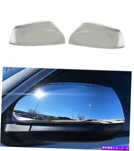 N[Jo[ 16-22̃g^^R}N㕔n[t~[Jo[NbvIZbgȂ^[VOi For 16-22 Toyota Tacoma Chrome Top Half Mirror Covers Clip-On Set No turn signal