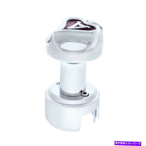 N[Jo[ Xy[h̃NG[X13/15/18Xs[hXbhIMAVtgmutA_v^[ Chrome Ace of Spade 13/15/18 Speed Thread-on Gearshift Knob With Adapter