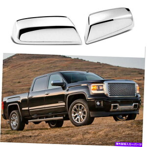 N[Jo[ 2014-2018 Silverado Sierra Mirror CapspJo[Chrome22913965ɓKĂ܂ Fit For 2014-2018 Silverado Sierra Mirror Caps Replacement Cover Chrome 22913965