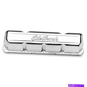 �N���[���J�o�[ Edelbrock Valve�J�o�[�Z�b�g4431; AMC 290-401 V8�p�̃V�O�l�`���[�V���[�YChrome Steel Edelbrock Valve Cover Set 4431; Signature Series Chrome Steel for AMC 290-401 V8�y���s�A���i�z