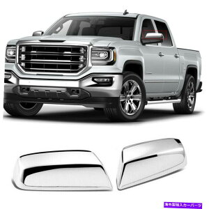 �N���[���J�o�[ 2014-18�V�{���[�V���o���[�hGMC�V�G��22913965�N�����̃~���[�����J�o�[ Mirror Replacement Cover For 2014-18 Chevy Silverado GMC Sierra 22913965 Chrome�y���s�A���i�z