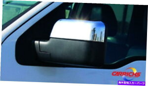 �N���[���J�o�[ Ford F-150 2004-2008 ABS�g�b�v�n�[�t�N�����~���[�J�o�[�iSTX���f���������j Ford F-150 2004-2008 ABS Top Half Chrome Mirror Cover (Excludes STX Model)�y���s�A���i�z
