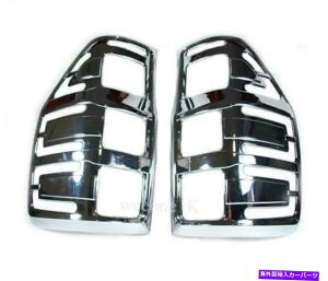 N[Jo[ tH[hW[T6sbNAbv2012-2015̃Ne[CgJo[g̎gp CHROME TAIL LIGHT COVER TRIM USE FOR FORD RANGER T6 PICKUP 2012 - 2015