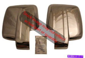 �N���[���J�o�[ �C�݂���C�݂ւ�CCIMC67408�t���N�����~���[�J�o�[�L�b�g-2�̃p�b�N Coast To Coast CCIMC67408 Full Chrome Mirror Cover Kit - Pack Of 2