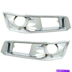 �N���[���J�o�[ P.For Cadillac CTS 2008 2009 2010 2011 2012 2013�t�H�O�����v�x�[���E���� P.FOR CADILLAC CTS 2008 2009 2010 2011 2012 2013 FOG LAMP BEZEL RIGHT & LEFT.f.