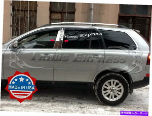 N[Jo[ 2003-2014 Volvo XC90 4PC Chrome Pillar|XgXeXX`[ghAJo[ 2003-2014 Volvo XC90 4Pc Chrome Pillar Post Stainless Steel Trim Door Cover
