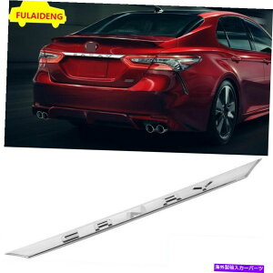 N[Jo[ g^J2018-2021OWA[NCZXo[gNe[hAJo[g For Toyota Camry 2018-2021 Luxury Chrome License Bar Trunk Tail door cover trim