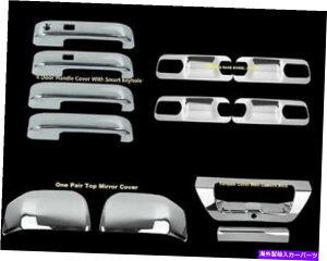 N[Jo[ tH[hF-150p15-16N~[4hAnhv[ge[Q[gJJo[ For Ford F-150 15-16 Chrome Mirror 4 DOOR HANDLE PLATE TAILGATE CAMERA COVERS