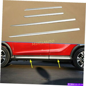 �N���[���J�o�[ 2018-2021 Mitsubishi Eclipse Cross Door Body Side�X�J�[�g�J�o�[�X�g���b�v�g���� For 2018-2021 Mitsubishi Eclipse Cross Door Body Side Skirts Cover Strip Trims�y���s�A���i�z