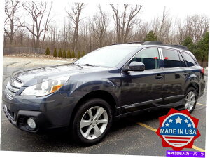 N[Jo[ 2010-2014XoAEgobN8pcNs[|XgXeXX`[ghAJo[ 2010-2014 Subaru Outback 8Pc Chrome Pillar Post Stainless Steel Trim Door Cover