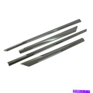 N[Jo[ N{fBTChhA[fBOJo[g̓}c_3ANZ2019 2020 2021 Chrome Body Side Door Molding Cover Trim Decor Fits Mazda 3 Axela 2019 2020 2021