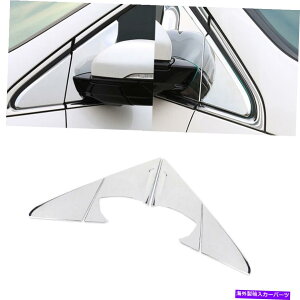 N[Jo[ Ford Edge 2015-2020 ABS Chrome ExterioȓOʃgCAOJo[g For Ford Edge 2015-2020 ABS Chrome Exterior A Pillar Front Triangle Cover Trim