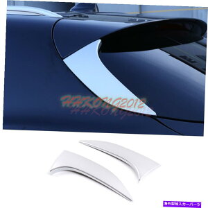 �N���[���J�o�[ Chrome Tail Wing Side Side Side Cover Cover Trim 2PCS for Alfa Romeo Stelvio 2017-2022 Chrome Tail Wing Side Spoiler Cover Trim 2PCS For Alfa Romeo Stelvio 2017-2022�y���s�A���i�z
