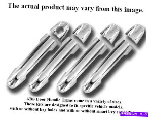 N[Jo[ NhAnhJo[8 PCtBbg2003-2012g^JZ_ Chrome Door Handle Cover 8 Pc Fits 2003-2012 Toyota Camry Sedan
