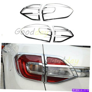 N[Jo[ tH[hGxXg2015-2020̃NAe[CgJo[gANZT[ Chrome Rear Tail Light Cover Trim Accessories For Ford Everest 2015-2020