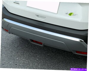 N[Jo[ Aop[NXgbvveN^[Jo[Jo[gbvY[O2021-2022 1ps Rear Bumper Chrome Strip Protector Cover Trim Lip For Nissan Rogue 2021-2022 1PS