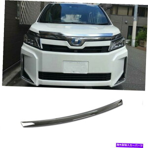 N[Jo[ g^{NV[2018 2019tgt[h{lbgJo[gNABSɓKĂ܂ Fit For Toyota VOXY 2018 2019 Front Hood Bonnet Cover Trim Chrome ABS