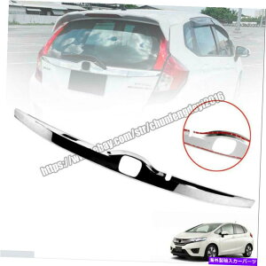 �N���[���J�o�[ �z���_�W���Y�t�B�b�gGK 2014 15 16 17 18���A�e�[���Q�[�g�J�o�[�g����ABS�N���� For HONDA JAZZ FIT GK 2014 15 16 17 18 REAR TAILGATE COVER TRIM ABS Chrome�y���s�A���i�z