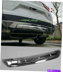 �N���[���J�o�[ �z���_CRV��ABS 17-18�N�������A�o���p�[���[���f�B���O�K�[�h�v���e�N�^�[�J�o�[�g���� ABS For Honda CRV 17-18 Chrome Rear Bumper Molding Guard Protector Cover Trim�y���s�A���i�z
