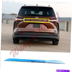 N[Jo[ ABSN[AgN[fBOJo[gK[jbV *1g^VGi2021-2022p ABS Chrome Rear Trunk Molding Cover Trim Garnish *1 For Toyota Sienna 2021-2022