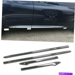 N[Jo[ BMW X3 Sport 2018-2021hA{fBTCh[fBOhAK[hJo[gɃtBbg Fit For BMW X3 Sport 2018-2021 Door Body Side Molding Door Guard Cover Trim