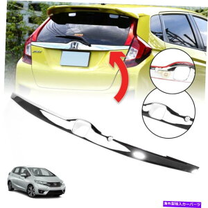 �N���[���J�o�[ �J�o�[���A�e�[���Q�[�g�N�����g�����z���_�W���Y�t�B�b�gGK 2014 15 16 17 Cover Rear Tailgate Chrome Trim For Honda Jazz Fit GK 2014 15 16 17�y���s�A���i�z