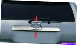 N[Jo[ tBbgF2003-2009g^4i[gNAhAgXebJ[tbgJo[e[Q[g fit:2003-2009 Toyota 4Runner Trunk Rear Door Trim Sticker Flat Cover Tailgate