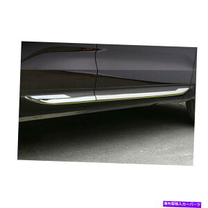 N[Jo[ {{XC60 2018-2019 ABSNTChhA{fB[fBOJo[g4PCSɓKĂ܂ FIT For Volvo XC60 2018-2019 ABS Chrome Side Door Body Molding Cover Trim 4PCS