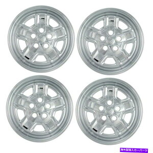 N[Jo[ 16 "NzC[XLnuLbvJo[2007-2017W[vpgIbgX`[zC[Zbg 16" CHROME Wheel Skins Hubcaps Covers for 2007-2017 Jeep PATRIOT Steel Wheel SET
