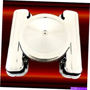N[Jo[ rbOubNp̃Ng[ouJo[ƃGAN[i[ZbgV{[396 427 454 502 Chrome Tall Valve Covers And Air Cleaner Set For Big Block Chevy 396 427 454 502