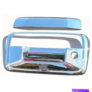 クロームカバー 2PC。豪華なFX Chrome Tailgateハンドルカバー付きカメラカットアウト14-18 GMC Sierra 2pc. Luxury FX Chrome Tailgate Handle Cover w/Camera Cutout for 14-18 GMC Sierra