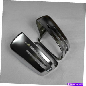 �N���[���J�o�[ �����Z�f�XCLA�N���XW117 AMG CLA45�̃N�����}�b�g�V���o�[�~���[�J�o�[�L���b�v chromed matte silver mirror cover cap for Mercedes CLA-CLASS W117 AMG CLA45�y���s�A���i�z