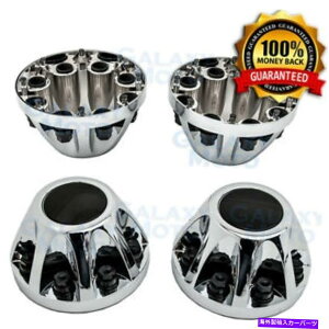 "�N���[���J�o�[ 08-10 GMC Sierra�_�C�A�����f��Chrome17 ""2x���A�Z�b�g�z�C�[���Z���^�[�n�u�L���b�v�J�o�[ 08-10 GMC Sierra DUALLY Model Chrome 17"" 2x REAR set Wheel Center Hub Cap Cover�y���s�A���i�z"