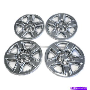 N[Jo[ 4g^RAV4 2006-2012 Chrome 17 "zC[XLnuLbvtXLJo[ 4 for Toyota RAV4 2006-2012 Chrome 17" Wheel Skins Hub Caps Full Rim Skin Covers