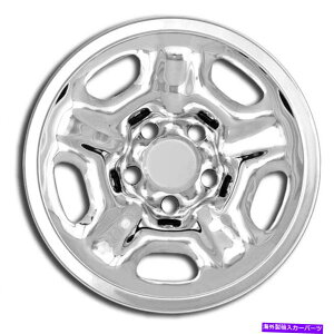 N[Jo[ v~AFX Chrome 15C`zC[XLJo[i4̃Zbgj2005-09g^^R} Premium FX Chrome 15-inch Wheel Skin Covers (Set of 4) for 2005-09 Toyota Tacoma