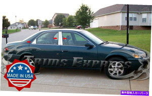 N[Jo[ tBbgF1997-2001g^J6pcNs[|XggXeXhAJo[ fit:1997-2001 Toyota Camry 6Pc Chrome Pillar Post Trim Stainless Door Cover