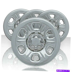 �N���[���J�o�[ 2008-2016���YXterra��4��16 'Chrome ABS�z�C�[���X�L���J�o�[�̃Z�b�g Set of Four 16' Chrome ABS Wheel Skin Covers for 2008-2016 Nissan Xterra�y���s�A���i�z
