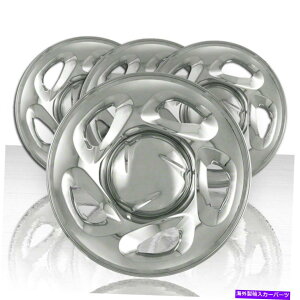 N[Jo[ 2000N2006Ñg^ch416C`̃NABSzC[XLJo[̃Zbg Set of Four 16" Chrome ABS Wheel Skin Covers for 2000-2006 Toyota Tundra