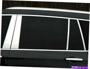 N[Jo[ XeXN̓e8PCS QAA PILLARJo[Cadillac XT6 2020-2021 Stainless Chrome Pillar Posts 8PCS QAA Pillar Covers FOR Cadillac XT6 2020-2021