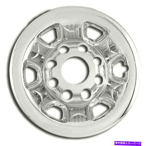 �N���[���J�o�[ 2008�N����2011�N�̃z�C�[���X�L���J�o�[GMC���[�R��[4�̃N����16�C���`�Z�b�g]�v���~�A��FX Wheel Skin Covers for 2008-2011 GMC Yukon [Chrome 16-inch Set of 4] Premium FX�y���s�A���i�z
