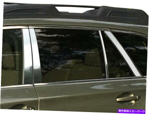 N[Jo[ XeXN̓e8PCS QAAJo[XoAEgobN16-18 Stainless Chrome Pillar Posts 8PCS QAA Pillar Covers FOR Subaru Outback 16-18