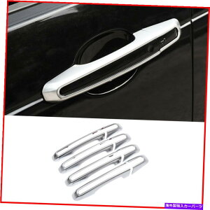 �N���[���J�o�[ �����W���[�o�[�G���H�[�N2012-2019�N�����O���̊O���̃h�A�n���h���J�o�[�g���� For Range Rover Evoque 2012-2019 chrome exterior outside door handle cover trim�y���s�A���i�z