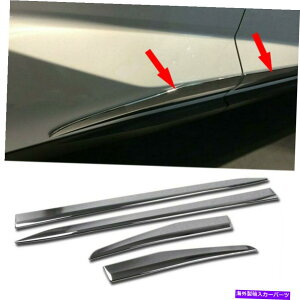 �N���[���J�o�[ 4PCS�N�����{�f�B�T�C�h���[���f�B���O�J�o�[���N�T�XNX200T 300 300H 2015-21�̃g�������� 4pcs Chrome Body Side Molding Cover Trim Decor For Lexus NX200t 300 300h 2015-21