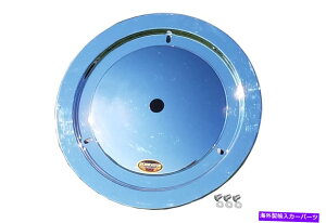 �N���[���J�o�[ �h�~�l�[�^�[���[�V���O���i�z�C�[���J�o�[Dzus-on Chrome Real Style-1006-D-Chrome DOMINATOR RACING PRODUCTS Wheel Cover Dzus-On Chrome Real Style - 1006-D-CHROME�y���s�A���i�z