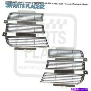 N[Jo[ 1969-69 Camaro RS ChromewbhvJo[LH / RH -Pair3958006 / 3958005 1969-69 Camaro RS Chrome Inner Head Lamp Covers LH/RH - Pair 3958006 / 3958005