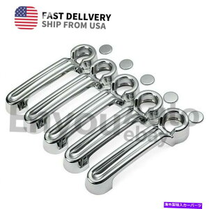 N[Jo[ W[vO[JK 07-17N4DRGNXeAhAnhƃe[Q[gJo[g For JEEP Wrangler JK 07-17 Chrome 4Dr Exterior Door Handle & Tailgate Cover Trim